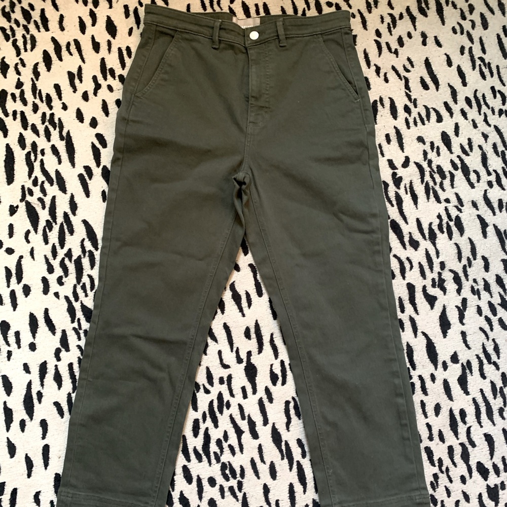 Everlane Slim Leg Crop Pant 12